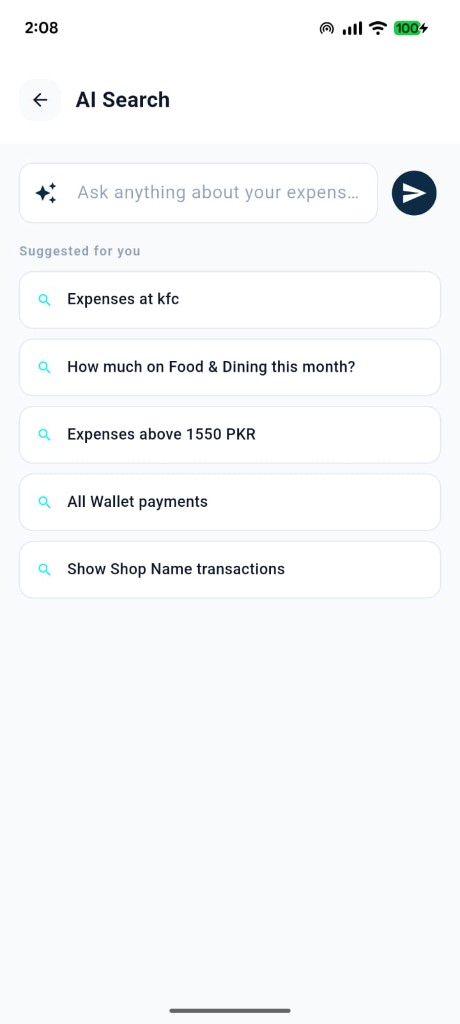 Asking Cortix SL a plain-language question about expenses